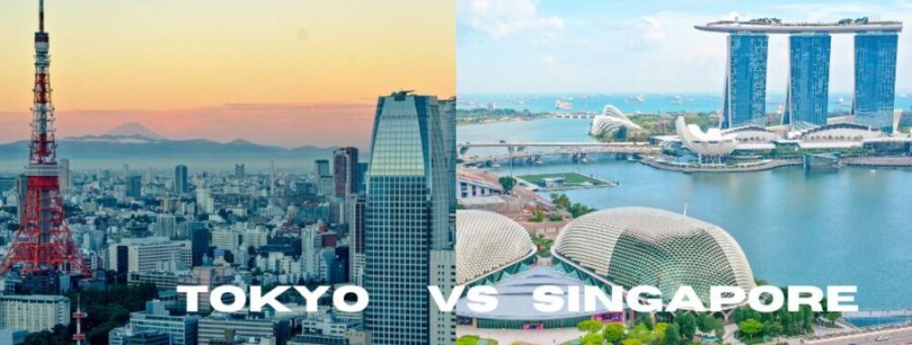 Tokyo and Singapore: Iconic Skyline Comparison