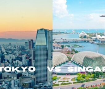 Tokyo and Singapore: Iconic Skyline Comparison