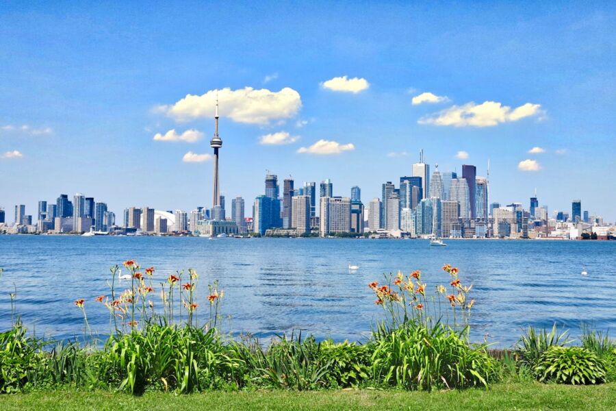 toronto skyline waterfront