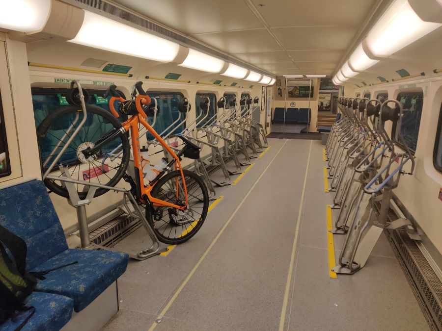 How to Identify and Access Bike Spaces on Trains