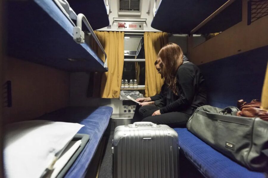 travel cabin interior