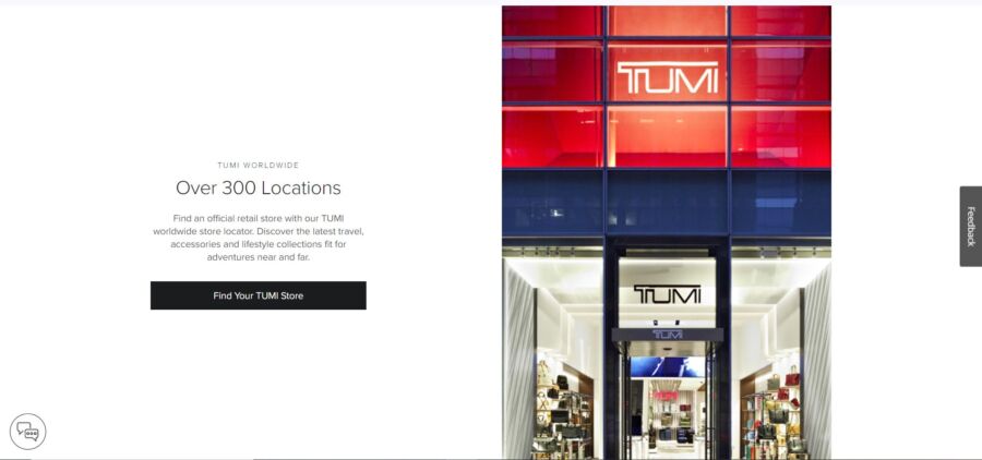 Tumi travel luxury Stores