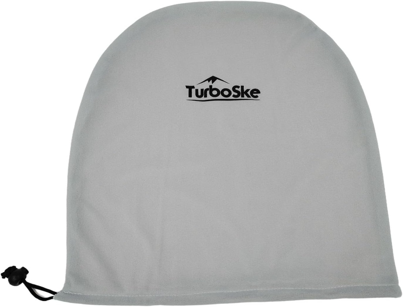 TurboSke air filter cover for the TurboSke packable ski helmet bag, designed for protection and convenience.