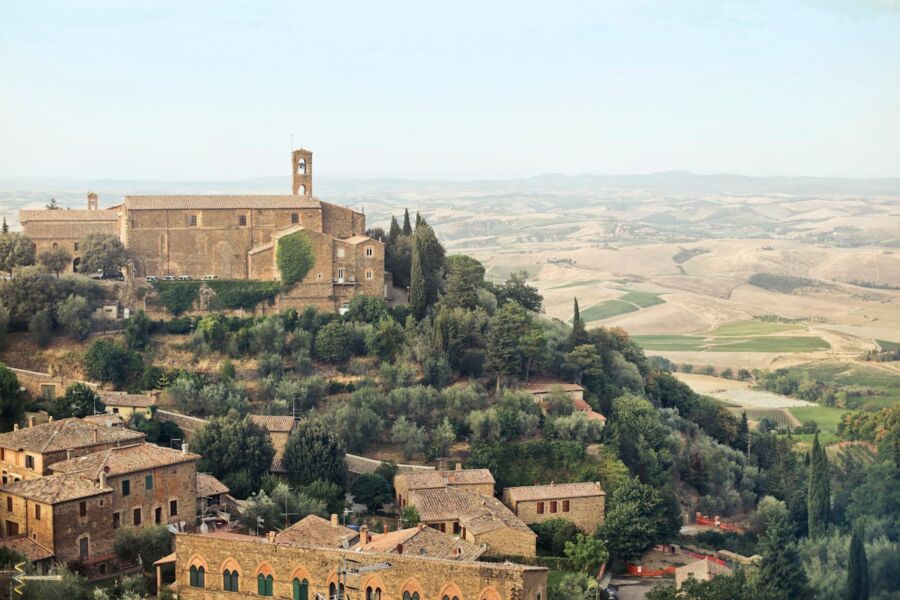 tuscan rural landscape