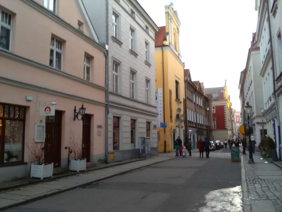 Houses and the street of Ulica Żydowska, Sandomierz