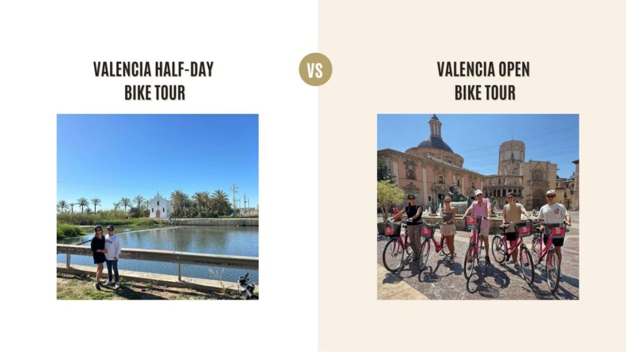 Valencia Half-Day Bike Tour vs Valencia Open Bike Tour: Which Tour Is Better?