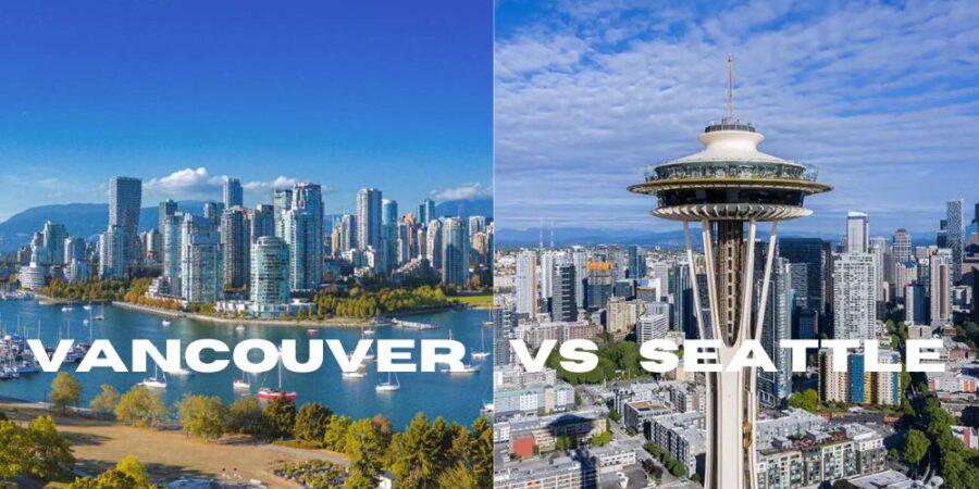 vancouver vs seattle skyline