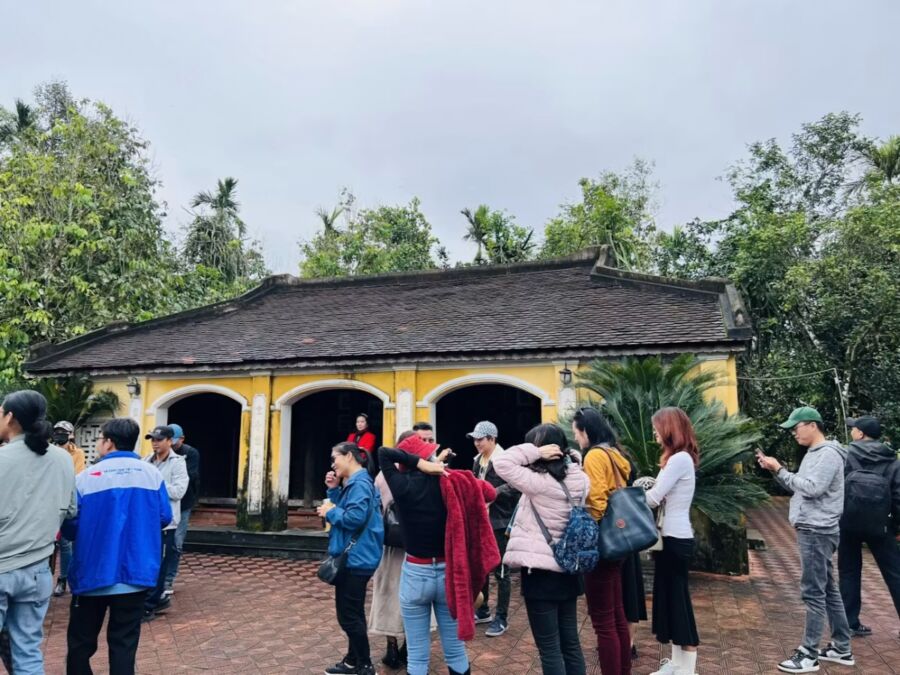Scenic view of Loc Yen Ancient Village in Hoi