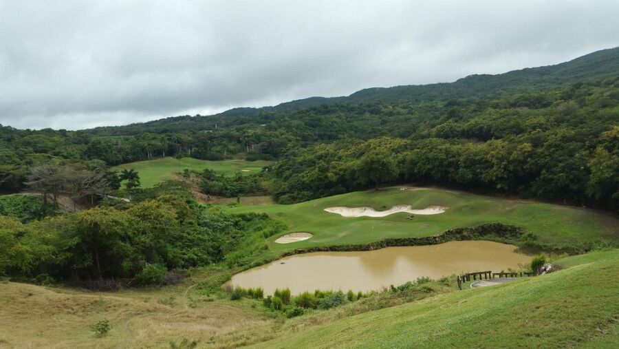 Panoramic view of the White Witch Golf Course